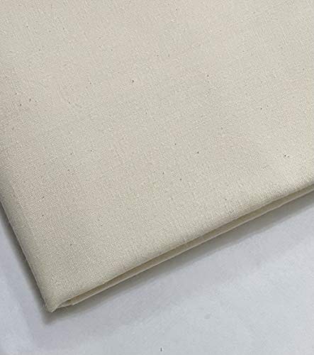 100% Cotton Natural Calico Unbleached Craft Fabric - Medium Weight - 160CM Extra Wide (1 Metre)