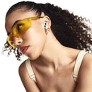 Nothing Ear (a) Earbuds White, with ChatGPT Integration, 45 db ANC, Bass Enhance Algorithm, Up to 42.5 Hours Listening Time
