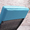 Outsunny Wicker Chaise Lounge, Outdoor Lounge Chair, 5-Level Adjustable Backrest S-Shape Rattan Lounger with Cushion & Wheels for Patio, Deck, Poolside, Sky Blue