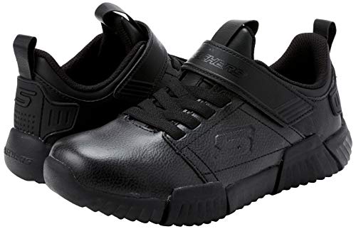 Skechers Boys Durablox Shoes Sneaker, Black/Black, 11 US Little Kid