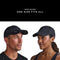 2XU Unisex Packable Run Visor - Lightweight & Adjustable Sun Protection for Runners - Black/Black - One Size