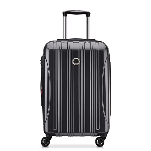 DELSEY Paris Helium Aero Hardside Expandable Luggage with Spinner Wheels, Titanium, Carry-On 21 Inch, Helium Aero Hardside Expandable Luggage with Spinner Wheels