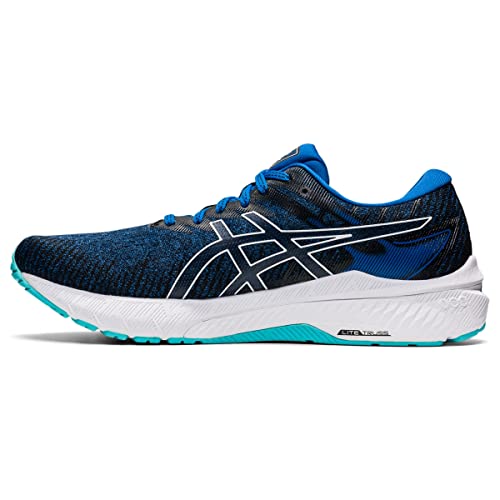 ASICS Men's GT-2000 10 Running Shoes, Lake Drive/White, 11.5