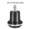 uvce Bell Glides Replacement Office or Chair Stool Swivel Caster Wheels to Fixed Stationary Castors, Short Profile 5pcs (High Bell Glides B)