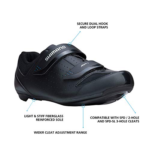 Shimano RP1 Road Bike Shoes Black Size 41