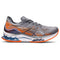 ASICS Men's Gel-Kinsei Blast Running Shoes, 9.5, Sheet Rock/Shocking Orange
