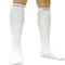 Meister Graduated 20-25mmHg Compression Running Socks for Shin Splints (Pair) - White - Large