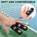 4pcs Finger Splints,Finger Support Brace Finger Splint Broken Finger Stabilizer for Straightening Arthritis Fingers Broken and Strained Arthritis H HOME-MART (Black)