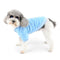 Zunea Dog Jacket Coats for Small Dogs Fleece Winter Coat with D-Ring Soft Warm Water-Resistant Puppy Clothes Thick Windproof Cold Weather Pet Girl Boy Apparel Chihuahua Yorkie Clothing Blue L