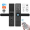 Fingerprint Smart Lock, WiFi Electronic Door Lock, Touchscreen Smart Door Lock with Password | IC Card | Tuya Smart Door Lock with Mechanical Key