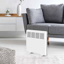 MYLEK Panel Heater 1KW Eco Smart WiFi App Radiator Electric Low Energy with Timer and Thermostat - Wall Mounted or Floor Standing, Bathroom Safe IP24 Rated for Homes, Offices and More (1000w)