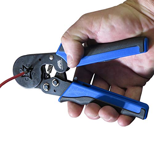 0.5 – 16mm² Self Adjusting Bootlace Ferrule Crimper