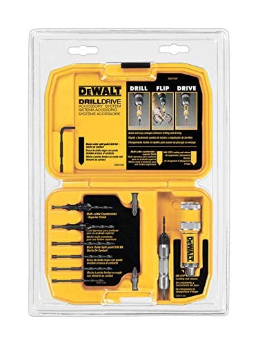 DEWALT Screwdriver Bit Set/Drill Bit Set, Flip Drive, 12-Piece (DW2735P)