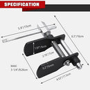 Disc Brake Pad Installation Spreader Caliper Piston Press Steel Spreader Kit Brake Pad Spreader Tool Caliper Piston Tool Brake Caliper Press Tool