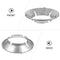 Kichvoe Induction Burner 2PCS Wok Ring For Gas Stove Stainless Steel Wok Rack Round Bottom Wok Stand Wok Accessories-10 * 2Inches Gas Stove Pot Rack