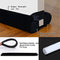 BKSAI Door Draft Stopper Door Seal Strip for Door Without Adhesive Bottom Seal Sound Blocker Wind Stopper Block Noise for Front Door Shower Bathroom,Machine Washable Black (29-35inch)