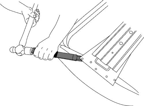 Lisle 51900 Spot Weld Chisel