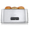Sunbeam Arise Long Slot 4-Slice Toaster | Toast Various Bread Types, LED Countdown Timer Display, QuickCheck & High Lift Lever, Brushed Stainless Steel TAM5003SS