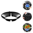 Iron Wok Pan Support Rack: Wok Ring Stove Trivets Fire Stove Cover Energy Saving Gas Hood Windproof Gather Fire Wok Stand for Pot Cooktop Range Pan Kitchen