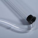 Wine Brewing Siphon, Regular Siphoning Kit Auto Siphon Racking Cane for Beer Wine Bucket Bottle with Clear Tubing Black