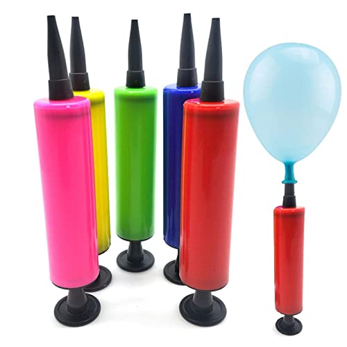 Balloon Pump Hand Held | Portable Air Pump Balloon Pump Inflator - Hand Pump for Inflatables, Pool Floats, Party Garlands (Random Color) Generic