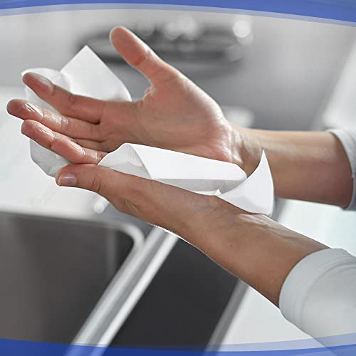 KLEENEX® Compact Towels Starter Pack (4441), Paper Towels, White, 15 Packs and 1 Dispenser/Case