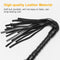 Zhichengbosi Horse whips Crop, Horse Crop with Faux Leather, Equestrian Riding Crops for Horses, Black Horse Whips for Show and Riding (Black, 30)