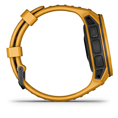 Garmin Instinct Solar, Rugged Outdoor GPS Watch, Sunbrust