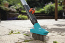 GARDENA combisystem Joint Brush M: Ideal garden assistant for easy removal of moss from paving joints and wall edges; with scraping edge, steel bristles and the brush head of plastic (3605-20)