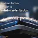 Philips Shaver Series 7000 Wet & Dry Electric Shaver with SkinIQ Technology, SteelPrecision Blades, Nano SkinGlide Coating and Motion Control Sensor, Ink Black, S7886/50