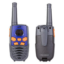 NERF 10 Mile Walkie Talkies Set 37756 | Delivers Transmission with 10 Mile Communication Range, Flexible Safety Antenna & Morse Code with On/Off Switch (Orange & Black)