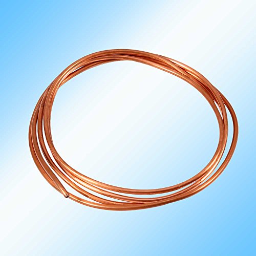 Soft Copper Tube Pipe OD 4mm x ID 3mm for Refrigeration Plumbing 2M