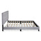 FURINNO Laval Bed Frame, Queen, Glacier