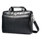 Samsonite Leather Slim Briefcase, Black, 16 Inch, 48073-1041