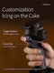 ZHIYUN Crane 4, 3-Axis Gimbal Stabilizer for DSLR and Mirrorless Camera, Nikon Sony Panasonic Canon Fujifilm BMPCC 6K, Fill Light, PD Fast Charge