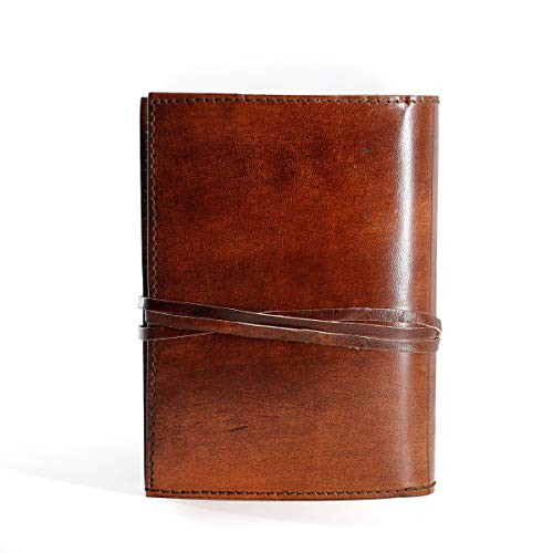 Komal's Passion Leather Leather Journal Refillable Lined Paper Tree Of Life Handmade Leather Journal/Writing Notebook Diary/Bound Daily Notepad For Men & Women Medium, Writing Pad