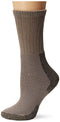 thorlos womens Kxw Max Cushion Hiking Crew Socks, Pewter, Medium