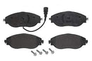 Brembo P85144 Low-Met Front Disc Brake Pad Set AUDI/VW OE