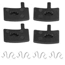 4Pcs Bike Brake Pads Replacement Compatible with Hayes Stroker Trail/Stroker Gram/Stroker Carbon Disc Brake Pads Bicycle Accessories Black