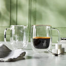 ZWILLING Glass J.A. Henckels Double Espresso Cup Set, Clear