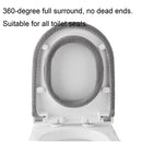 Zuzer Toilet Seat Cover Cushion Toilet Seat Covers Universal Toilet Seat Cushion Toilet Seat Cover Warm Toilet Seat Cover Toilet Seat Cover Washable Toilet Seat Warmer Pack of 4