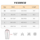 YEOREO Liz Scrunch Workout Leggings for Women High Waisted Butt Lifting V Back Waist Seamless Gym Yoga Leggings, 1 Black, Small