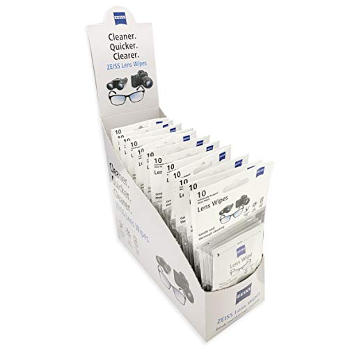 ZEISS Lens Wipes, 120 count, Pack of 120