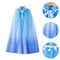 TOYANDONA Princess Cloak Mesh Fairy Cape Princess Cosplay Dress Up Halloween Christmas Costumes Children Girls