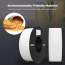 Creality 3D Printer Filament, PLA Filament 1.75mm Bundle 2Kg for 3D Printing, Ender PLA Filament No-Tangling, Strong Bonding & Overhang Performance, Accuracy +/- 0.02mm (White & White 2-Pack)