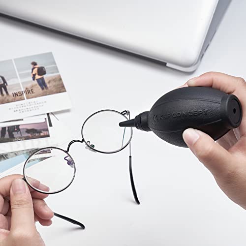 K&F Concept Air Blower, Dust Blower, Lens Blower for Digital, DSLR, SLR Cameras, Camera Lenses and Sensitive Electronics, Clean Duster, Lens Cleaner, Rubber Bulb Air Pump Dust Blower