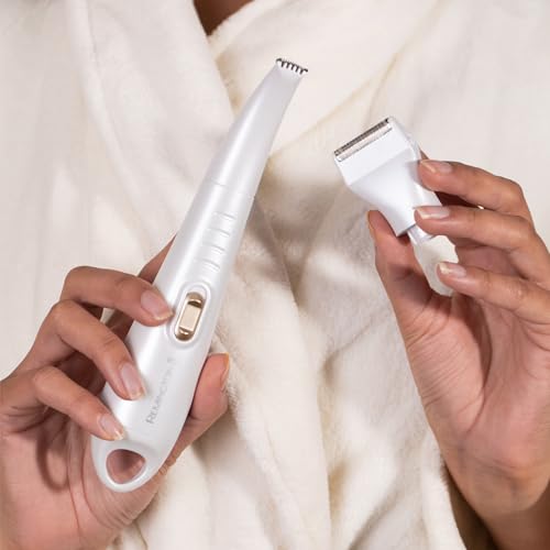 Remington Trim and Shape Ultimate Body and Bikini Trimmer/Groomer Kit, WPG4031AU, 100% Waterproof, Rechargeable Hair Trimmer, White