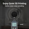 Bambu Lab A1 Combo, A1 3D Printer and AMS lite, Support Multi-Color 3D Printing, High Speed & Precision, Full-Auto Calibration & Active Flow Rate Compensation, ≤48 dB Quiet FDM 3D Printers
