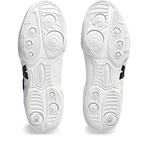 ASICS Kid's Matflex 7 Grade School Wrestling Shoes, White/Diva Pink, 3 Big Kid