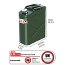 Zemoeng 20L Metal Jerry Can Petrol Can with Flexible Spout for Diesel, Petrol - UN Approved Fuel Can